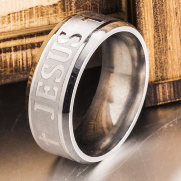 Jewelry - Men/Women Jesus Christian Band Titanium